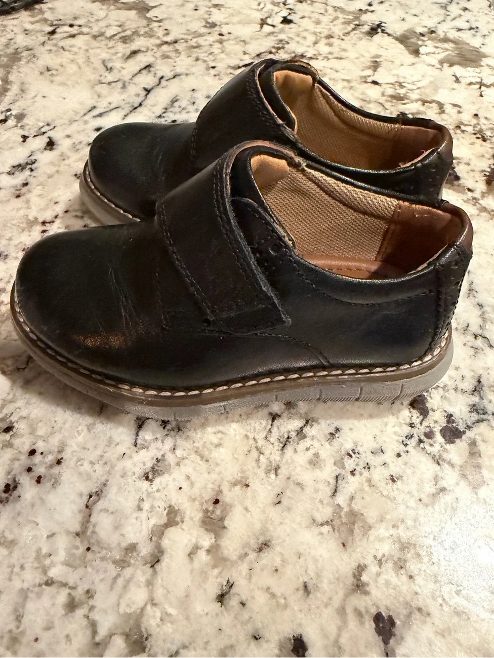 Boys Black Dress Shoes